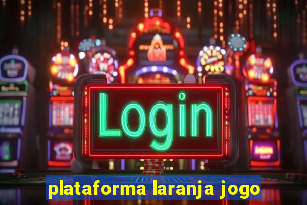 plataforma laranja jogo